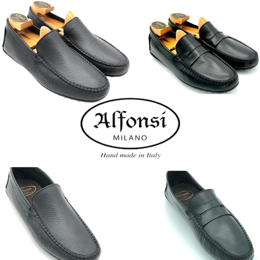 Alfonsi Milano Mens Italian Shoes Closeout 30 Pairs Assorted styles from images