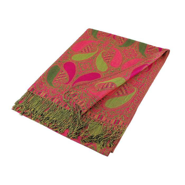 1 Dozen - 12 Pieces Large Paisley Pashmina Scarf Shawls