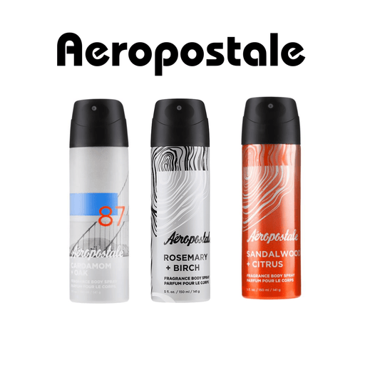 Aeropostale Deoderant 3 Pack Fragrant Body Spray 5 fl oz - PremiumBrandGoods