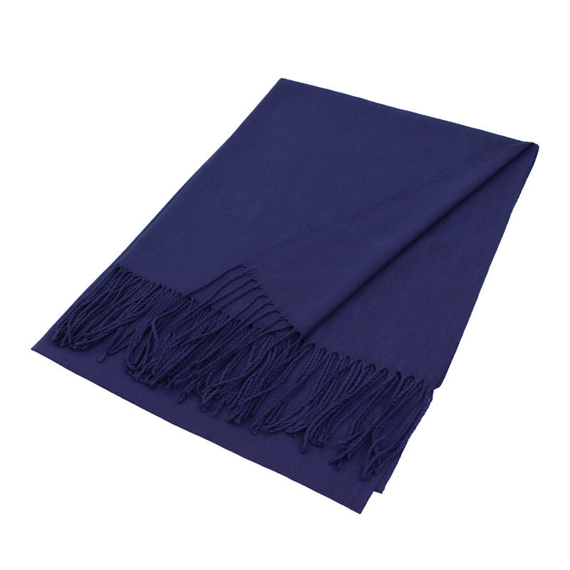 1 Dozen - 12 Pack of Solid Color Pashmina Scarf Shawls