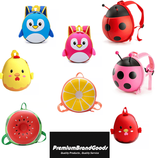 Cartoon Egg Shaped Kids knapsacks - PremiumBrandGoods