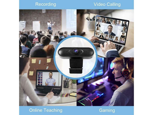 DT 1080P Full HD Webcam with Built-in Microphone for PC/Mac Book/Laptop - PremiumBrandGoods