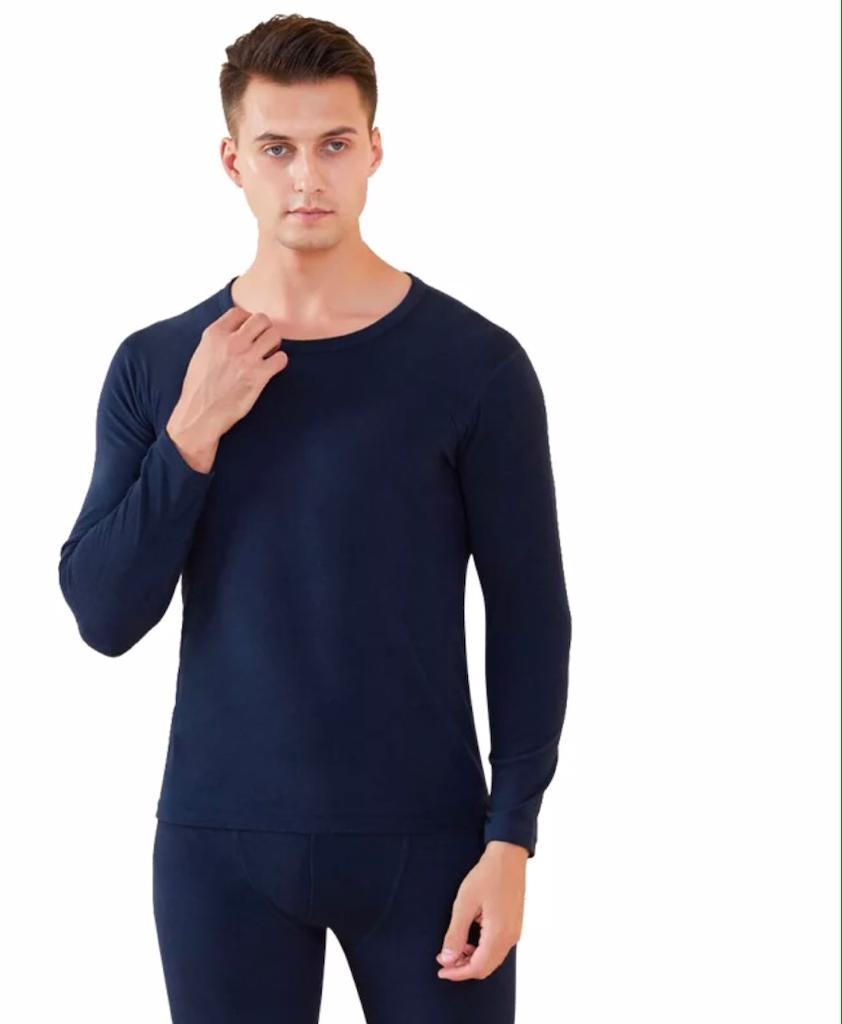 Men's 2-Piece Cotton Thermal Set with Shirt & Pants - PremiumBrandGoods