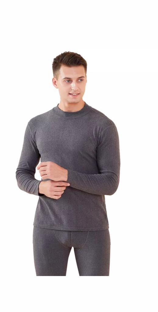 Men's 2-Piece Cotton Thermal Set with Shirt & Pants - PremiumBrandGoods